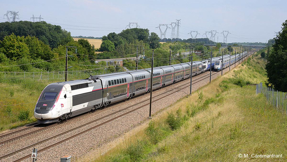 TGV en campagne